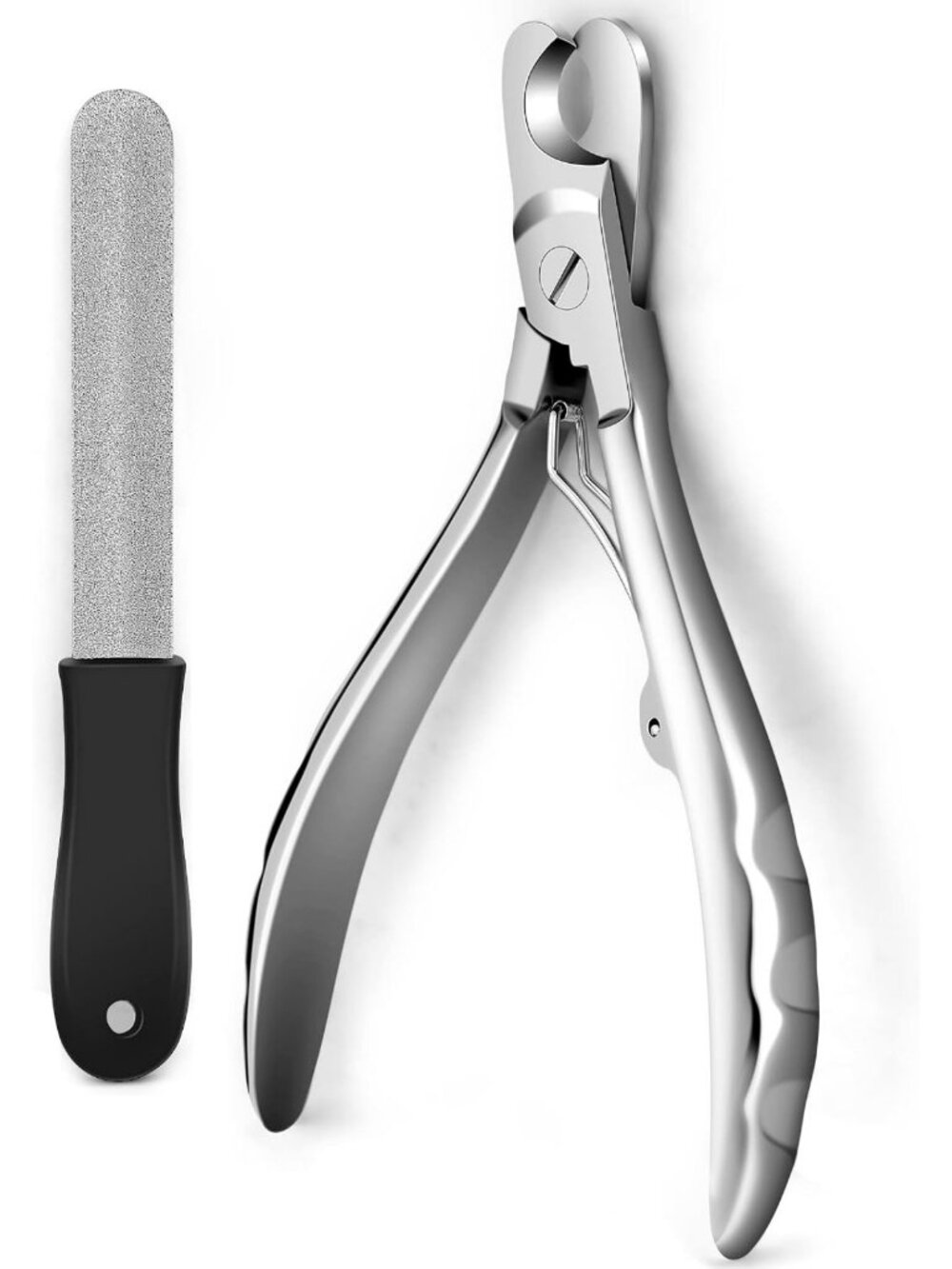 Heavy Duty Dog Nail Clippers for Large Breeds & Thick Nails - Professional